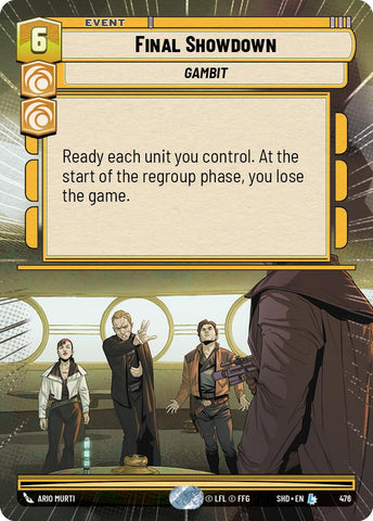 Final Showdown (476) (Hyperspace) (476) [Shadows of the Galaxy] - The Mythic Store | 24h Order Processing