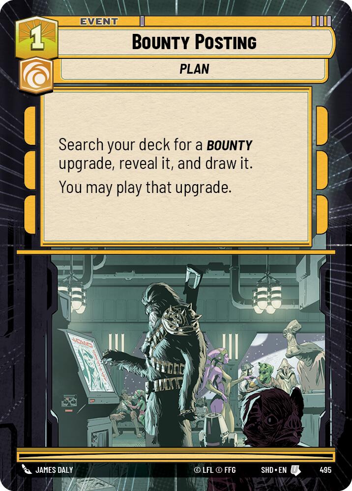 Bounty Posting (495) (Hyperspace) (495) [Shadows of the Galaxy] - The Mythic Store | 24h Order Processing