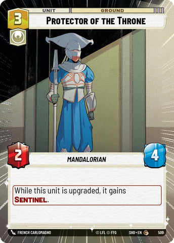 Protector of the Throne (509) (Hyperspace) (509) [Shadows of the Galaxy] - The Mythic Store | 24h Order Processing