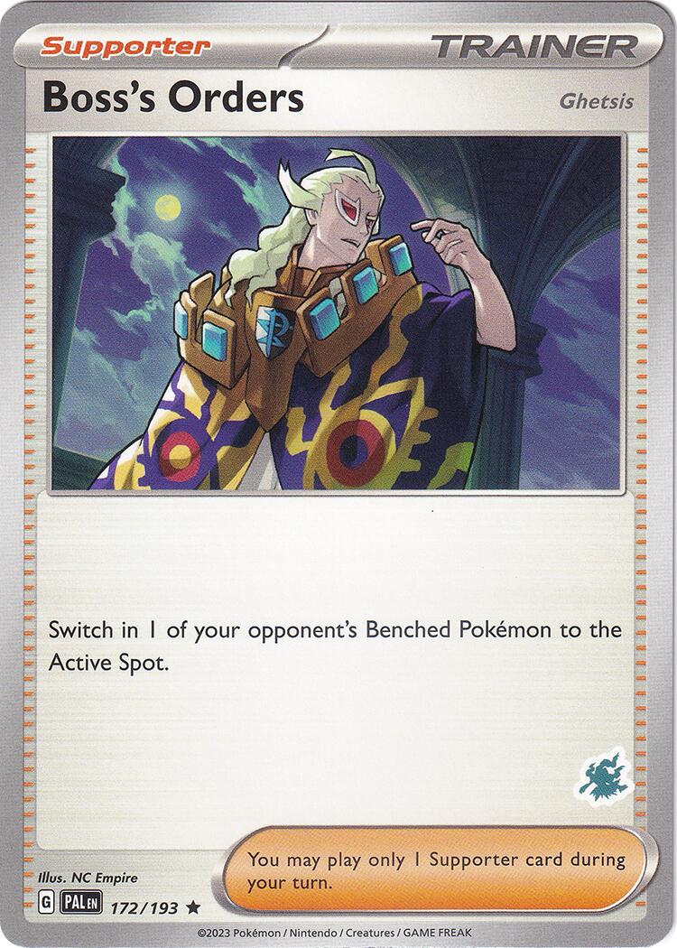 Boss's Orders (172/193) (Darkrai Deck) [Battle Academy 2024] - The Mythic Store | 24h Order Processing