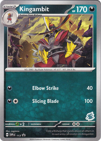 Kingambit (113) (Darkrai Deck) [Battle Academy 2024] - The Mythic Store | 24h Order Processing