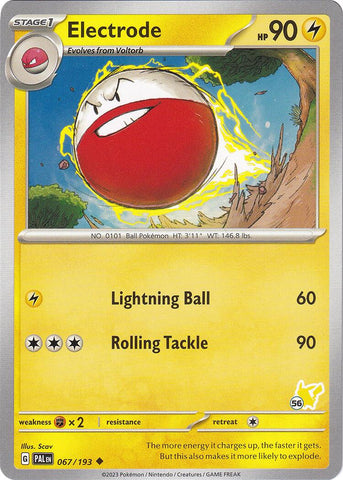 Electrode (067/193) (Pikachu Stamp #56) [Battle Academy 2024] - The Mythic Store | 24h Order Processing