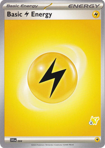 Basic Lightning Energy (004) (Pikachu Stamp #4) [Battle Academy 2024] - The Mythic Store | 24h Order Processing