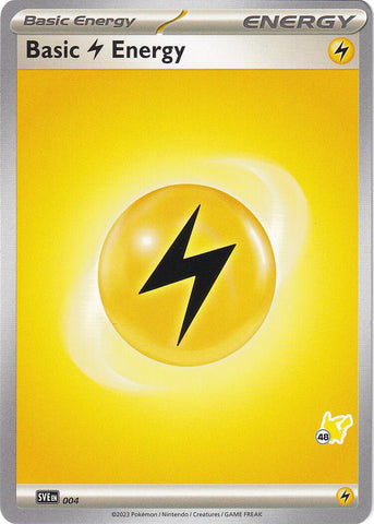 Basic Lightning Energy (004) (Pikachu Stamp #48) [Battle Academy 2024] - The Mythic Store | 24h Order Processing
