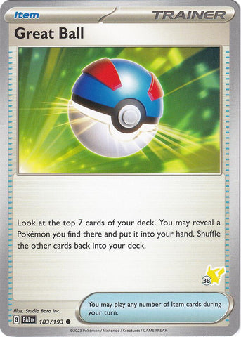 Great Ball (183/193) (Pikachu Stamp #38) [Battle Academy 2024] - The Mythic Store | 24h Order Processing