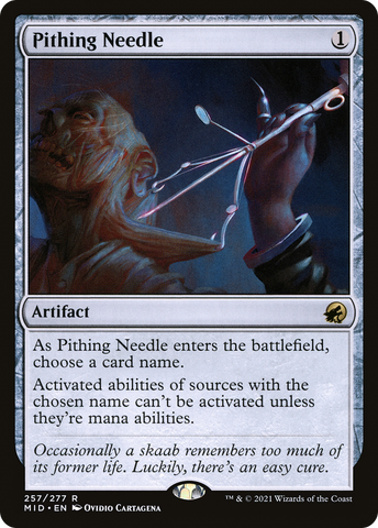 Pithing Needle [Innistrad: Midnight Hunt] - The Mythic Store | 24h Order Processing
