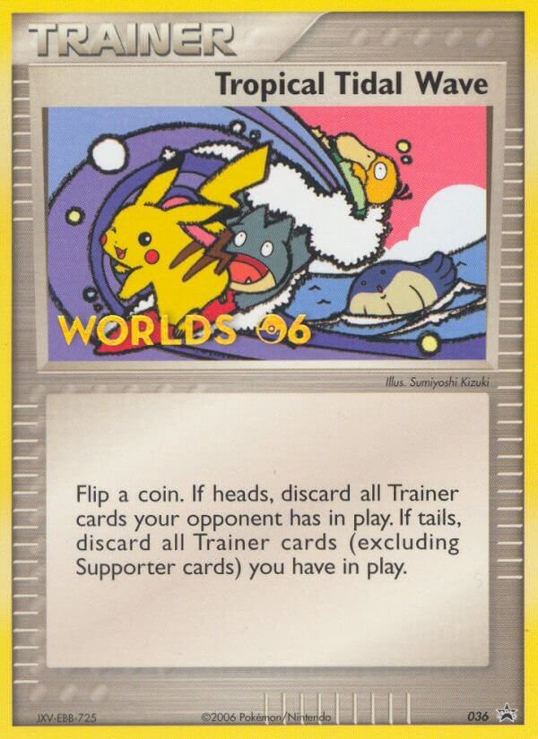 Tropical Tidal Wave (036) [Nintendo: Black Star Promos] - The Mythic Store | 24h Order Processing
