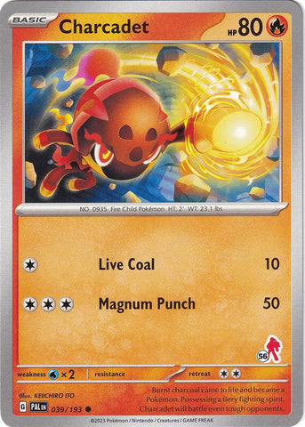 Charcadet (039/193) (Armarouge Stamp #56) [Battle Academy 2024] - The Mythic Store | 24h Order Processing