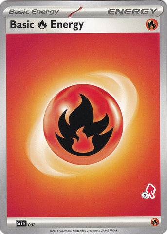Basic Fire Energy (002) (Armarouge Stamp #5) [Battle Academy 2024] - The Mythic Store | 24h Order Processing