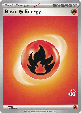 Basic Fire Energy (002) (Armarouge Stamp #6) [Battle Academy 2024] - The Mythic Store | 24h Order Processing