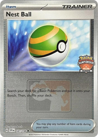 Nest Ball (181/198) (2024 Europe Championships) [League & Championship Cards] - The Mythic Store | 24h Order Processing