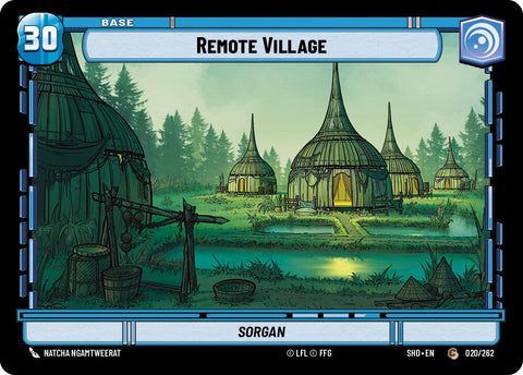 Remote Village // Shield (020 // T02) (020 // T02) [Shadows of the Galaxy] - The Mythic Store | 24h Order Processing
