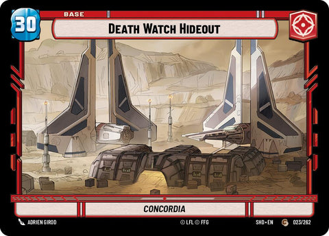 Death Watch Hideout // Shield (023 // T02) (023 // T02) [Shadows of the Galaxy] - The Mythic Store | 24h Order Processing