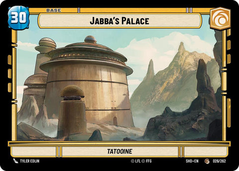 Jabba's Palace // Shield (026 // T02) (026 // T02) [Shadows of the Galaxy] - The Mythic Store | 24h Order Processing