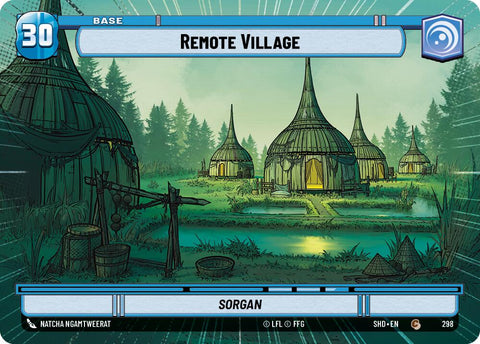Remote Village // Shield (298 // T04) (Hyperspace) (298 // T04) [Shadows of the Galaxy] - The Mythic Store | 24h Order Processing