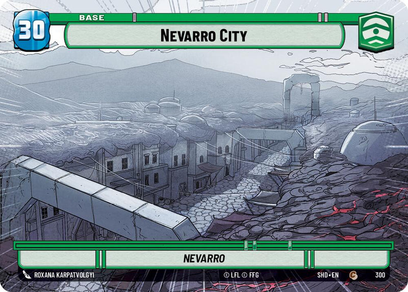 Nevarro City // Shield (Hyperspace) (300 // T04) [Shadows of the Galaxy] - The Mythic Store | 24h Order Processing