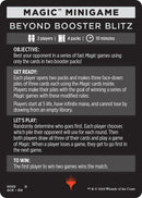 Beyond Booster Blitz (Magic Minigame) [Assassin's Creed Minigame] - The Mythic Store | 24h Order Processing