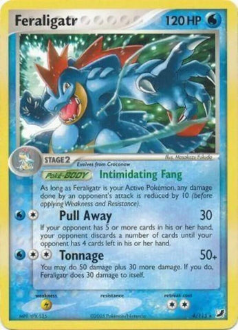 Feraligatr (4/115) (Theme Deck Exclusives) [EX: Unseen Forces] - The Mythic Store | 24h Order Processing