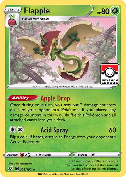 Flapple (022/192) (2024 League Promo) [League & Championship Cards] - The Mythic Store | 24h Order Processing