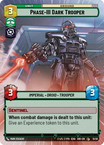 Phase-III Dark Trooper (12/20) (Hyperspace) (12/20) [Shadows of the Galaxy: Weekly Play] - The Mythic Store | 24h Order Processing