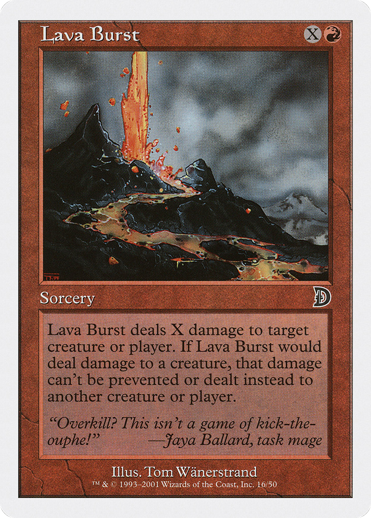 Lava Burst [Deckmasters] - The Mythic Store | 24h Order Processing
