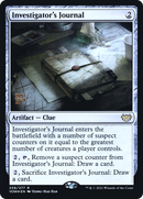 Investigator's Journal [Innistrad: Crimson Vow Prerelease Promos] - The Mythic Store | 24h Order Processing