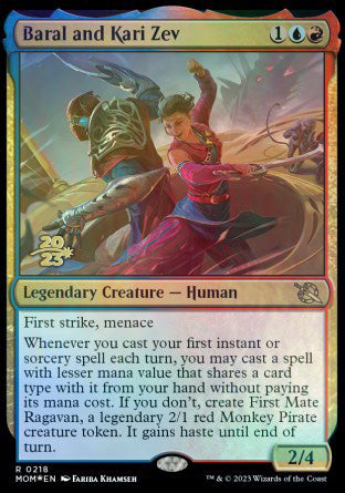 Baral and Kari Zev [March of the Machine Prerelease Promos] - The Mythic Store | 24h Order Processing