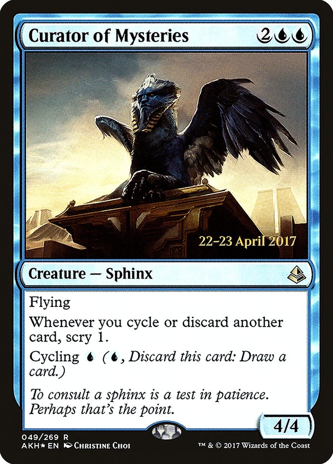 Curator of Mysteries [Amonkhet Prerelease Promos] - The Mythic Store | 24h Order Processing