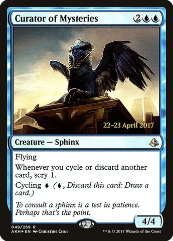 Curator of Mysteries [Amonkhet Prerelease Promos] - The Mythic Store | 24h Order Processing