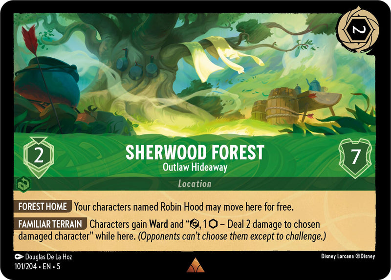 Sherwood Forest - Outlaw Hideaway (101/204) [Shimmering Skies] - The Mythic Store | 24h Order Processing