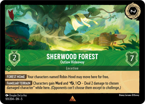 Sherwood Forest - Outlaw Hideaway (101/204) [Shimmering Skies] - The Mythic Store | 24h Order Processing
