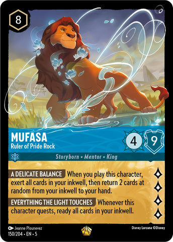 Mufasa - Ruler of Pride Rock (150/204) [Shimmering Skies] - The Mythic Store | 24h Order Processing