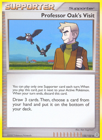 Professor Oak's Visit (122/132) [Diamond & Pearl: Secret Wonders] - The Mythic Store | 24h Order Processing