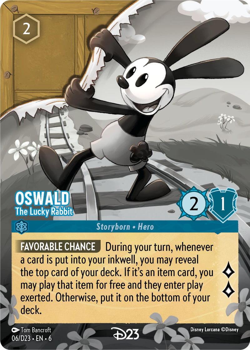 Oswald - The Lucky Rabbit (6) [D23 Promos] - The Mythic Store | 24h Order Processing