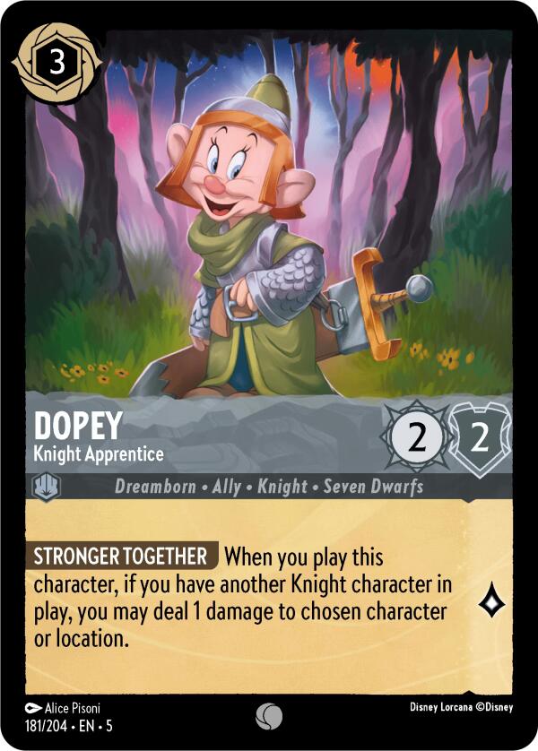 Dopey - Knight Apprentice (181/204) [Shimmering Skies] - The Mythic Store | 24h Order Processing