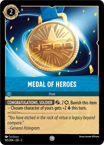 Medal of Heroes (165/204) [Shimmering Skies] - The Mythic Store | 24h Order Processing