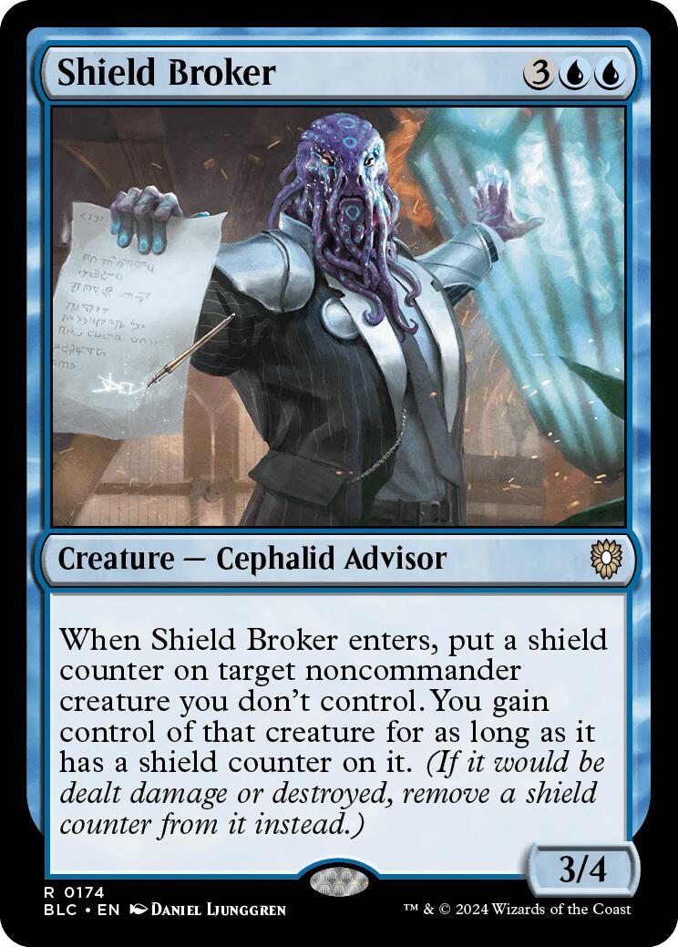 Shield Broker [Bloomburrow Commander] - The Mythic Store | 24h Order Processing