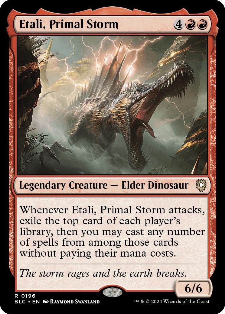 Etali, Primal Storm [Bloomburrow Commander] - The Mythic Store | 24h Order Processing