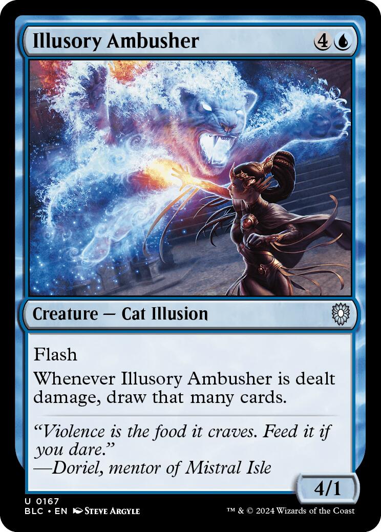 Illusory Ambusher [Bloomburrow Commander] - The Mythic Store | 24h Order Processing