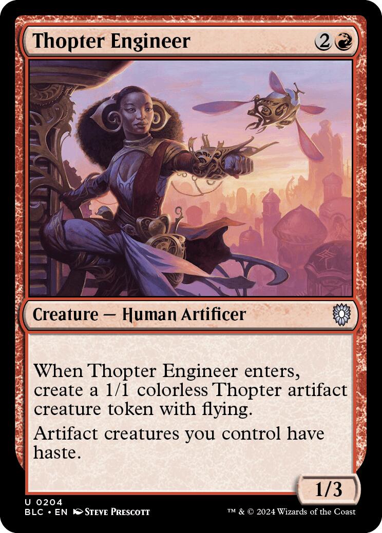 Thopter Engineer [Bloomburrow Commander] - The Mythic Store | 24h Order Processing