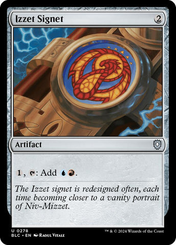 Izzet Signet [Bloomburrow Commander] - The Mythic Store | 24h Order Processing