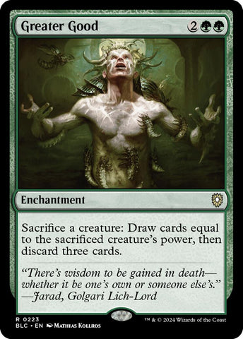 Greater Good [Bloomburrow Commander] - The Mythic Store | 24h Order Processing