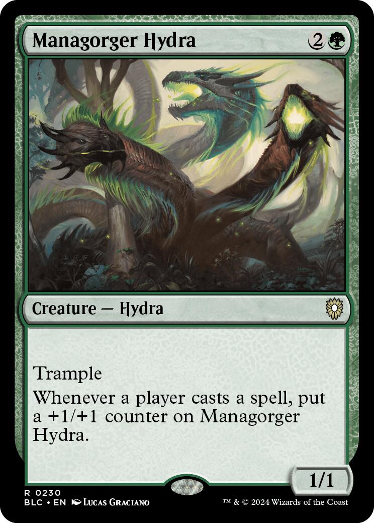 Managorger Hydra [Bloomburrow Commander] - The Mythic Store | 24h Order Processing