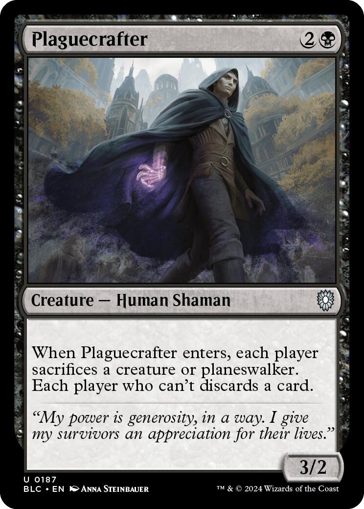 Plaguecrafter [Bloomburrow Commander] - The Mythic Store | 24h Order Processing