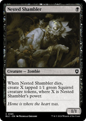 Nested Shambler [Bloomburrow Commander] - The Mythic Store | 24h Order Processing