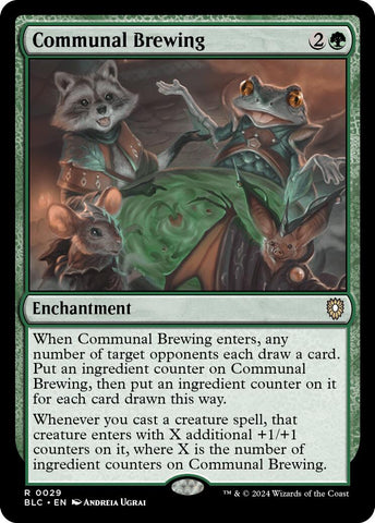 Communal Brewing [Bloomburrow Commander] - The Mythic Store | 24h Order Processing