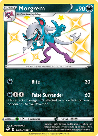 Morgrem (SV084/SV122) [Sword & Shield: Shining Fates] - The Mythic Store | 24h Order Processing