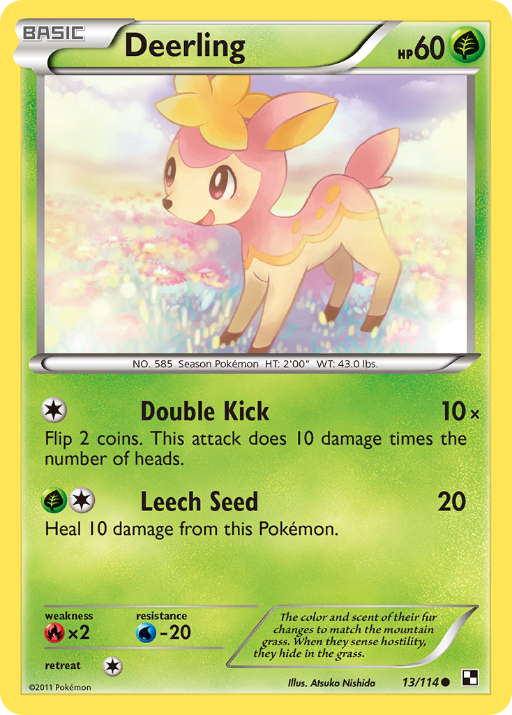 Deerling (13/114) [Black & White: Base Set] - The Mythic Store | 24h Order Processing