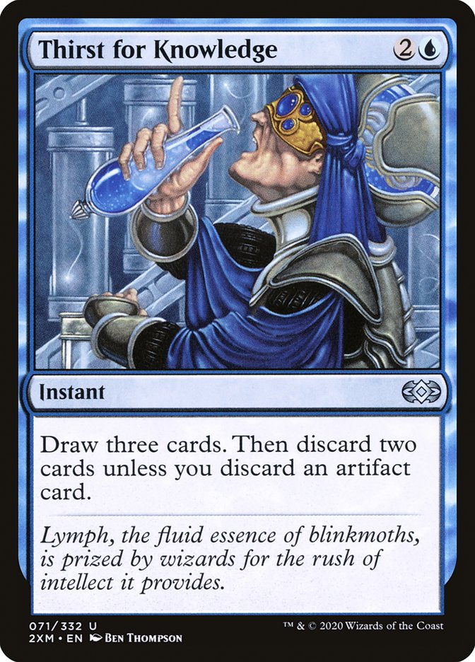 Thirst for Knowledge [Double Masters] - The Mythic Store | 24h Order Processing