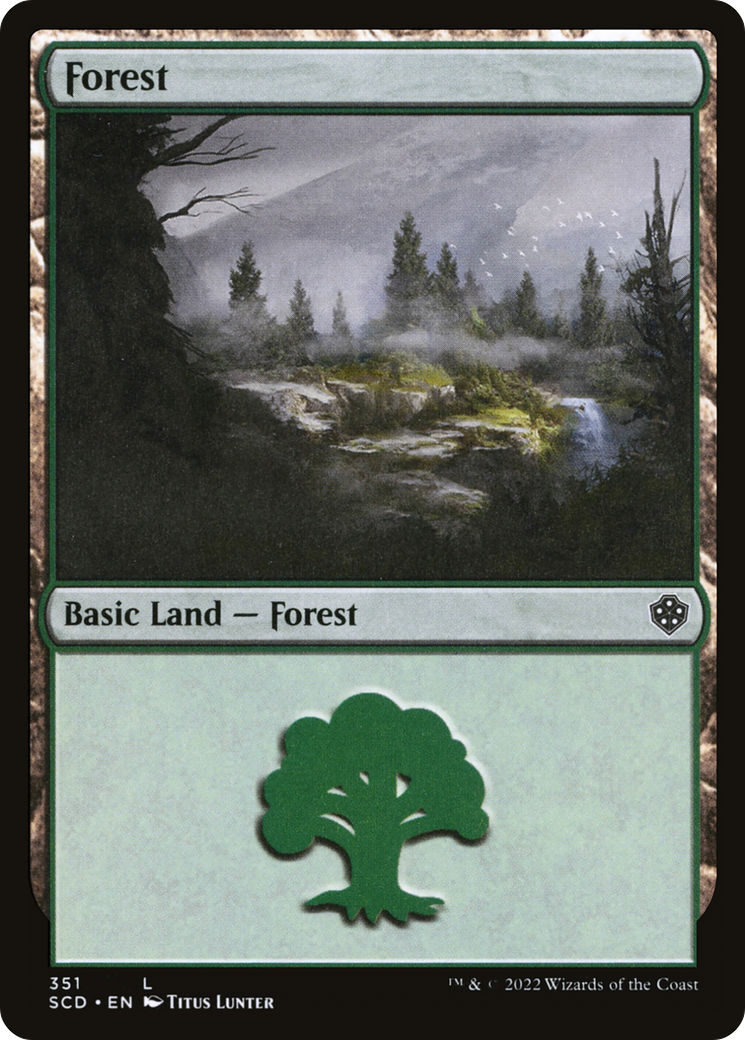 Forest (351) [Starter Commander Decks] - The Mythic Store | 24h Order Processing